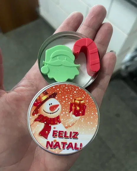 Latinha para Natal, Feliz Natal, Lembrancinha Natal