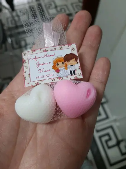 Sabonete De Coração, Lembrancinha Casamento, Noivado