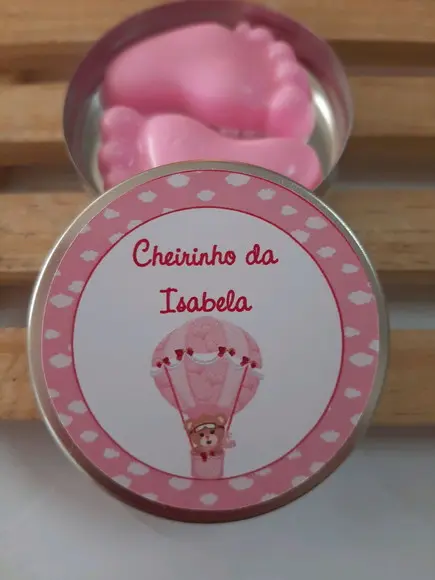 Latinha Com Pezinhos, Lembrancinha, Nascimento