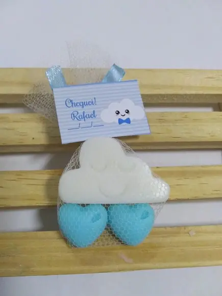 Sabonete Nuvem, Lembrancinha De Chuva Amor, Nascimento