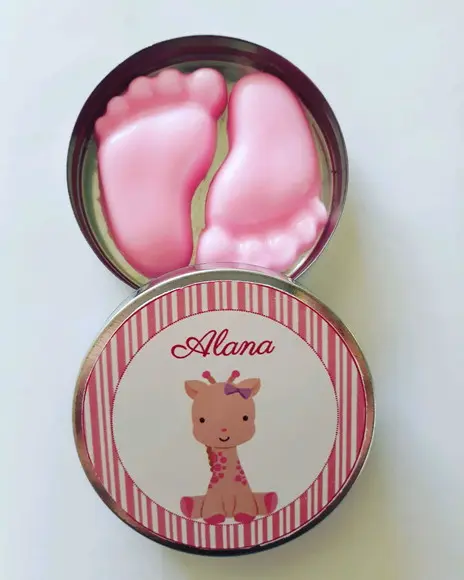 Lembrancinha De Maternidade, Latinha Com Pezinhos