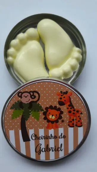 Latinha Com Pezinhos, Tema Safari