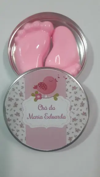 Latinha Com Pezinhos, Tema Passarinho, Maternidade