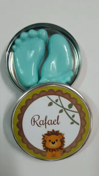 Latinha Com Pezinhos, Lembrancinha Safari