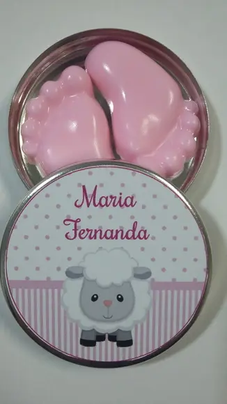 Latinha com Pezinhos, Lembrancinha Maternidade