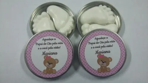 Latinha com Pezinhos, Lembrancinha de Nascimento
