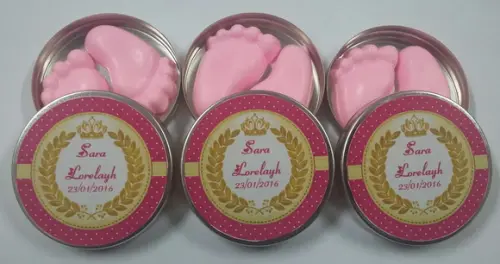 Latinha com Pezinhos, Lembrancinha de Nascimento