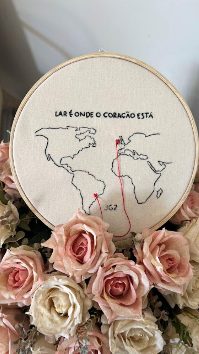 Bordado em Bastidor - O amor sempre encontra o caminho