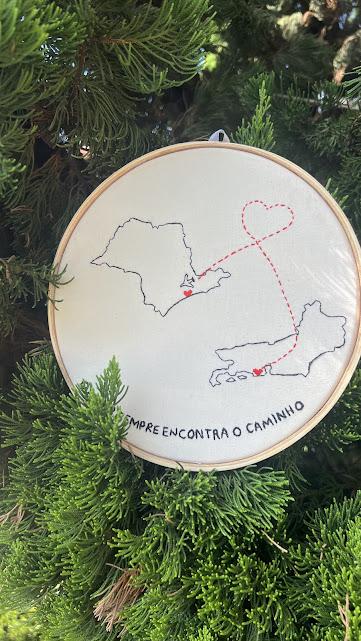Bordado em Bastidor - O amor sempre encontra o caminho