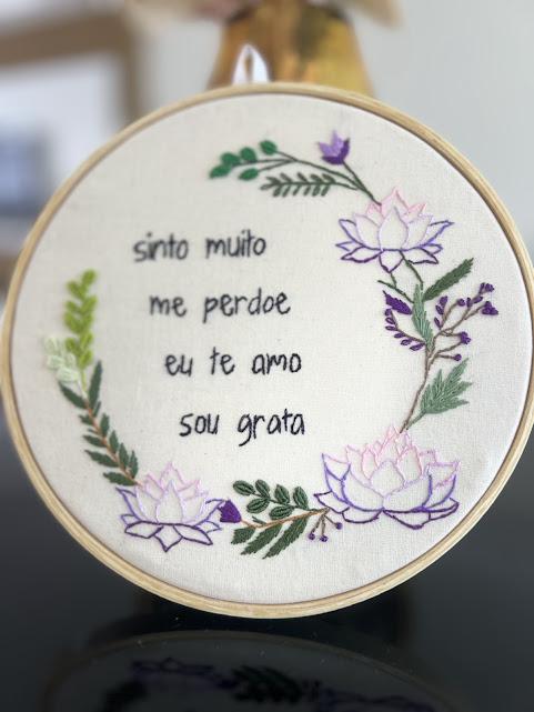 Hoponopono - Motivacional - flor de lotus