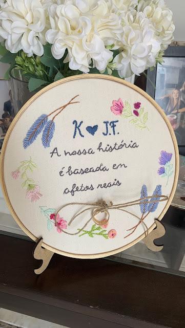 Porta Alianças de casamento - Afetos  reais