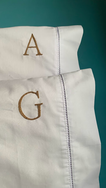 2 fronhas personalizadas - Iniciais  - Customizado
