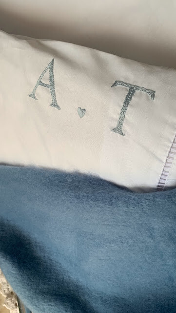 2 fronhas personalizadas - Iniciais  - Customizado