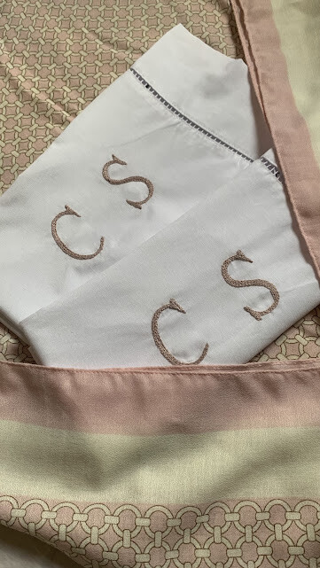 2 fronhas personalizadas - Iniciais  - Customizado