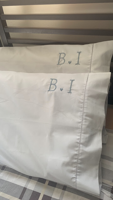 2 fronhas personalizadas - Iniciais  - Customizado