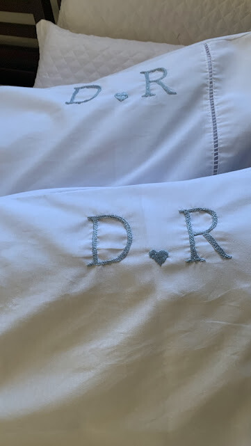2 fronhas personalizadas - Iniciais  - Customizado