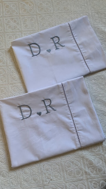 2 fronhas personalizadas - Iniciais  - Customizado