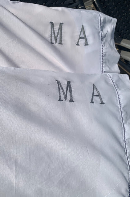 2 fronhas personalizadas - Iniciais  - Customizado