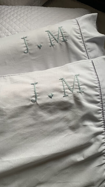 2 fronhas personalizadas - Iniciais  - Customizado