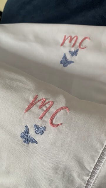 2 fronhas personalizadas - Iniciais  - Customizado