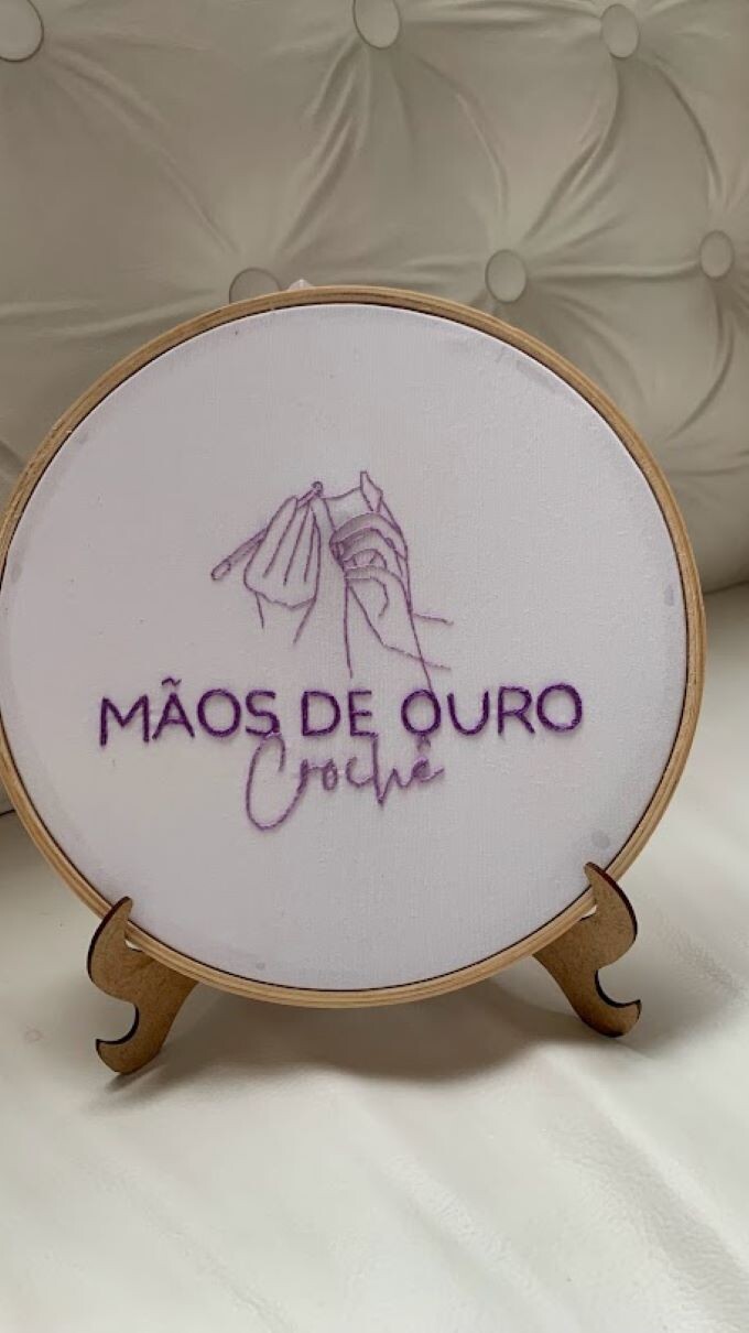 Bordado em Bastidor - Logo para empresas