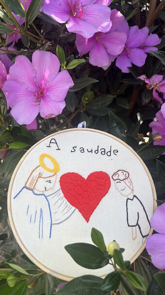Bordado a partir de desenho das crianças - eternize as lembranç