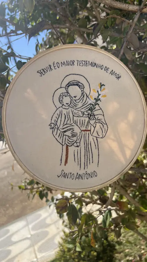 Bordado em Bastidor - Católicos - Santo Antonio