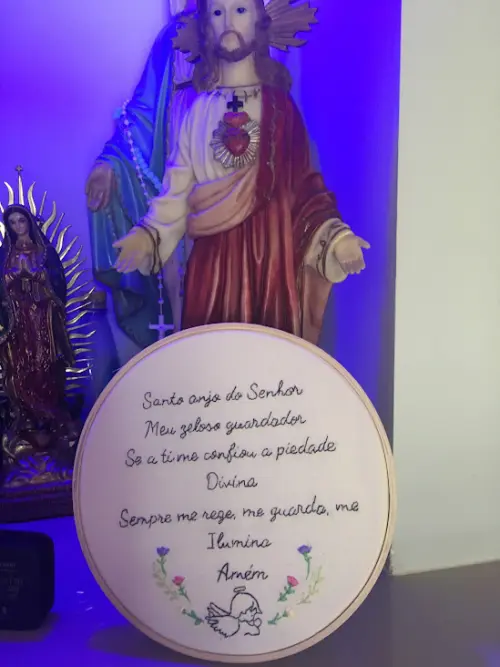 Bordado em Bastidor - Católicos - Oração Anjo da Guarda