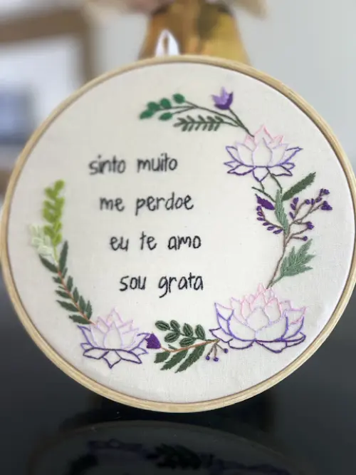 Hoponopono - Motivacional - flor de lotus