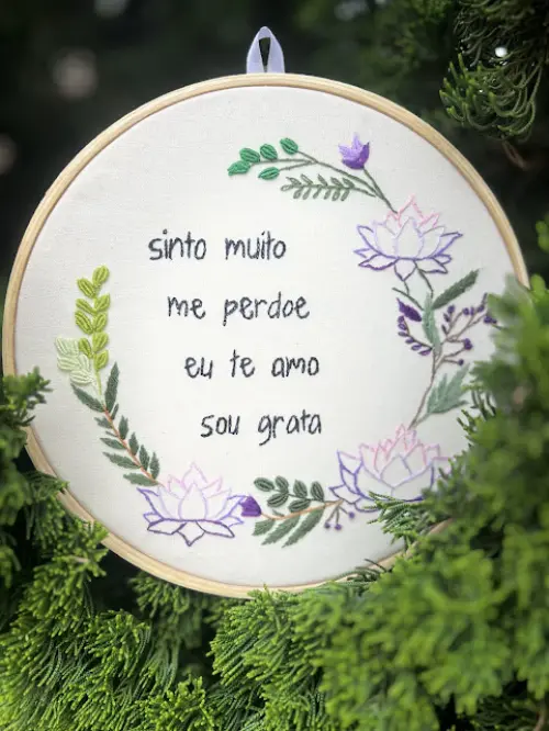 Hoponopono - Motivacional - flor de lotus