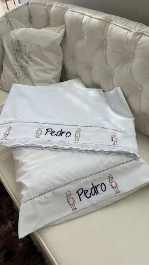 Lençol de solteiro com fronha - 2 pç - tema: soldadinho