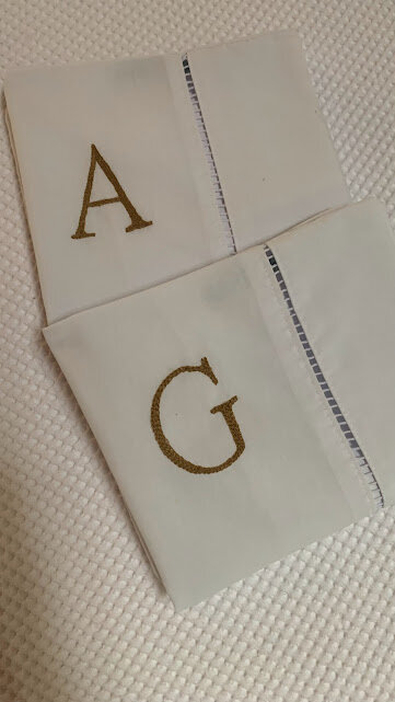 2 fronhas personalizadas - Iniciais  - Customizado