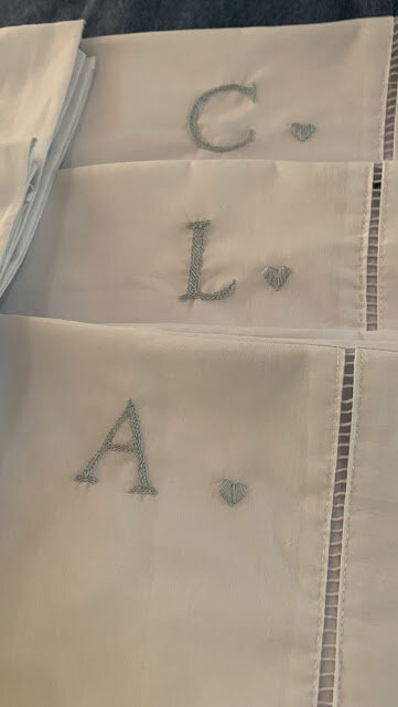 2 fronhas personalizadas - Iniciais  - Customizado