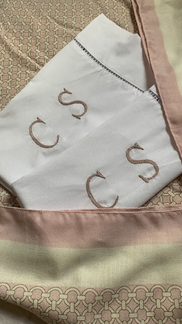 2 fronhas personalizadas - Iniciais  - Customizado