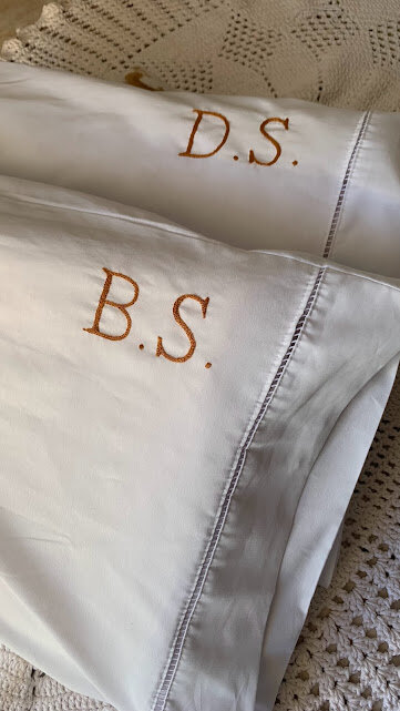 2 fronhas personalizadas - Iniciais  - Customizado