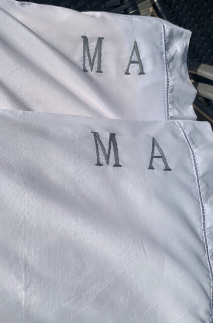 2 fronhas personalizadas - Iniciais  - Customizado