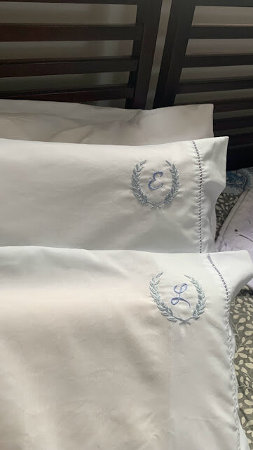 2 fronhas personalizadas - Iniciais  - Customizado