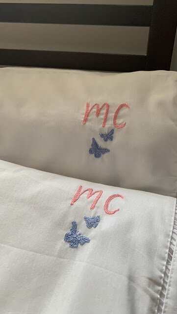 2 fronhas personalizadas - Iniciais  - Customizado