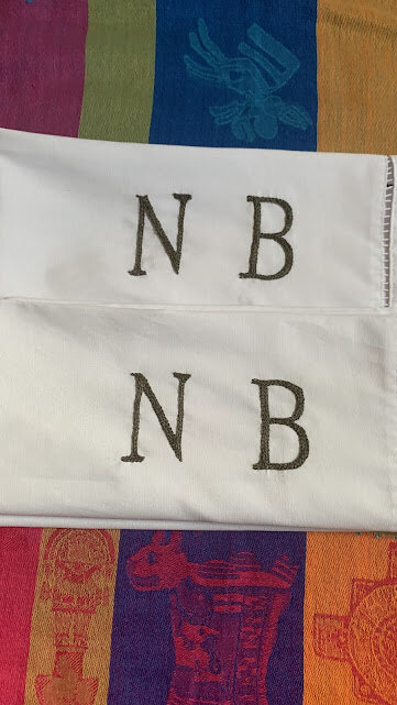 2 fronhas personalizadas - Iniciais  - Customizado