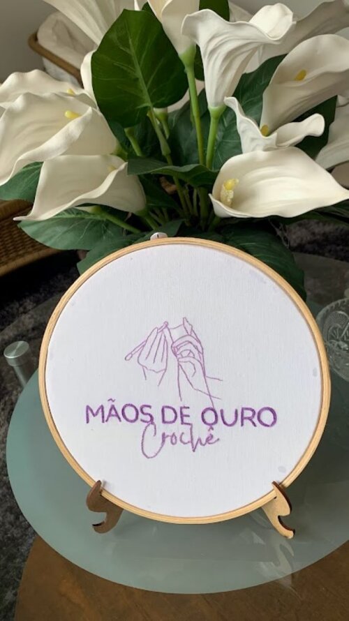 Bordado em Bastidor - Logo para empresas