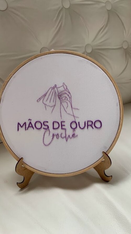 Bordado em Bastidor - Logo para empresas