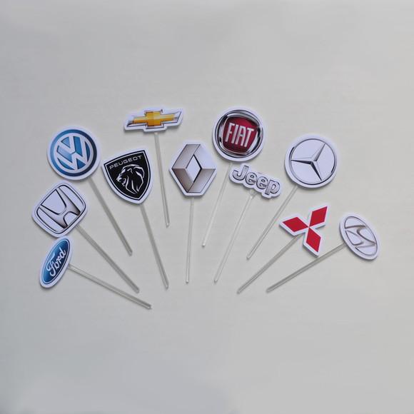 Topper de Doces Carros Esportivos