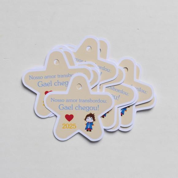 Tag Lembrancinha Pequeno Príncipe Maternidade Personalizada