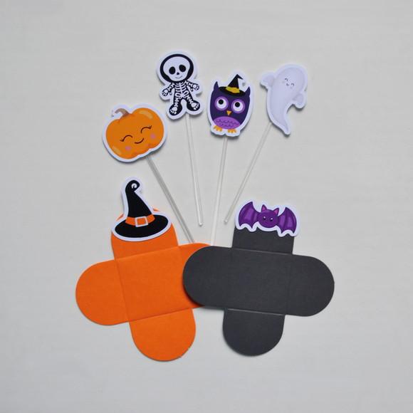 Halloween Forminhas + Toppers