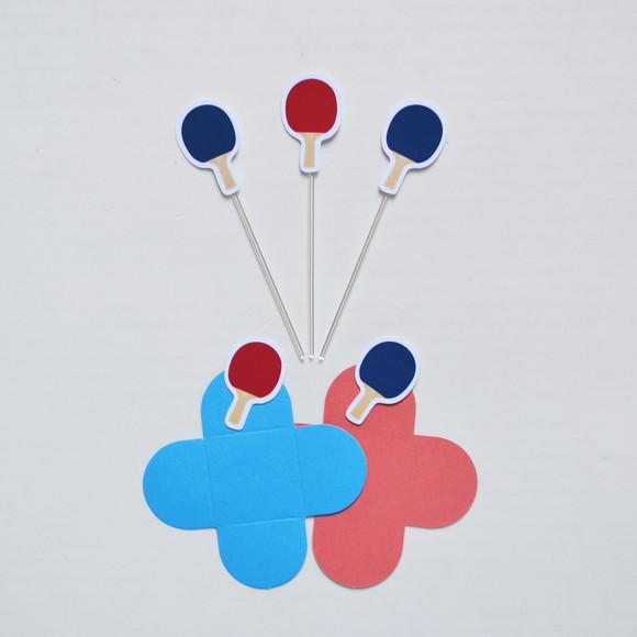Ping Pong Forminhas + Toppers de Doces