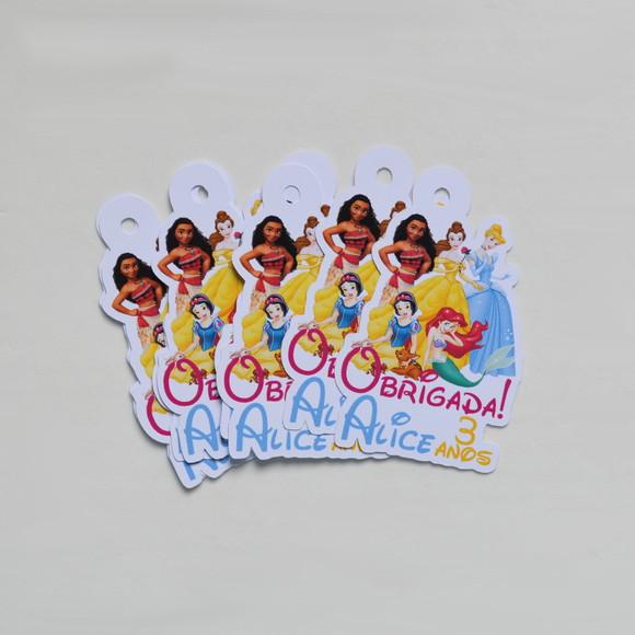 Tag Lembrancinha Princesas