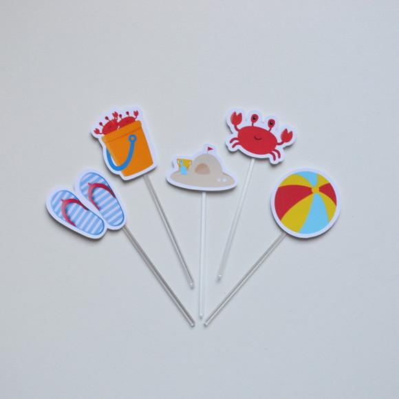 Topper de Doces Praia