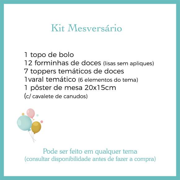 Kit Mesversário - Qualquer Tema