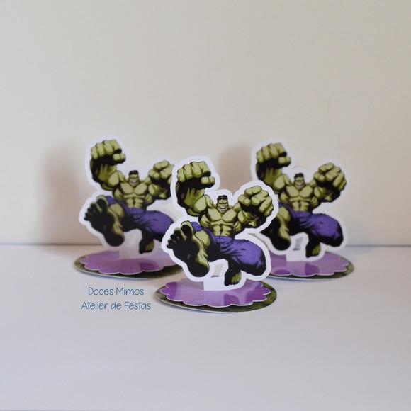 Aplique 3d Hulk