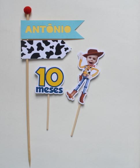 Topo Toy Story - Rostinho no Personagem